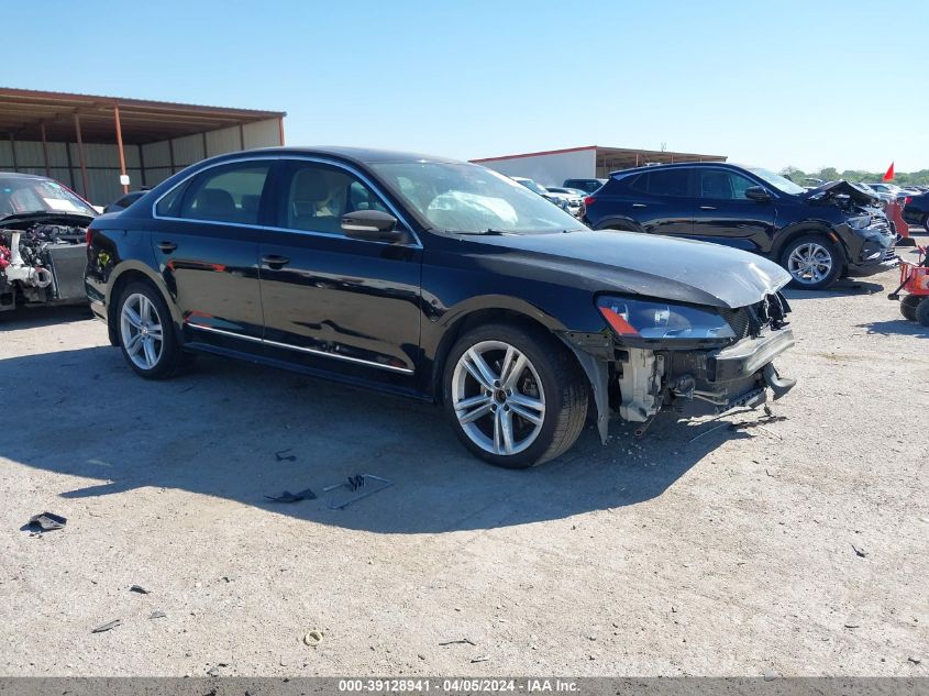 2015 VOLKSWAGEN PASSAT 2.0L TDI SEL PREMIUM