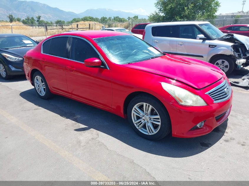 2010 INFINITI G37X