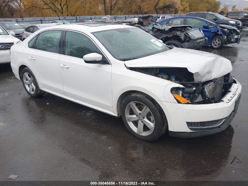 2013 VOLKSWAGEN PASSAT 2.5L SE