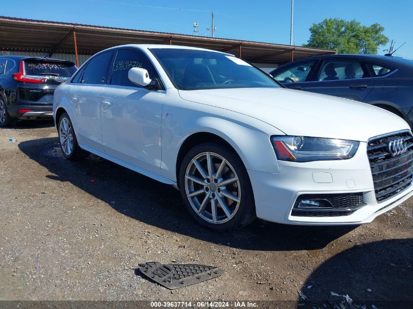 2014 AUDI A4 2.0T PREMIUM