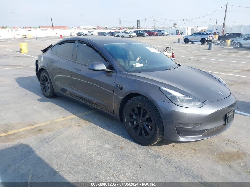 2021 TESLA MODEL 3 STANDARD RANGE PLUS REAR-WHEEL DRIVE