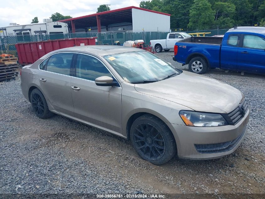 2015 VOLKSWAGEN PASSAT 2.0L TDI SE