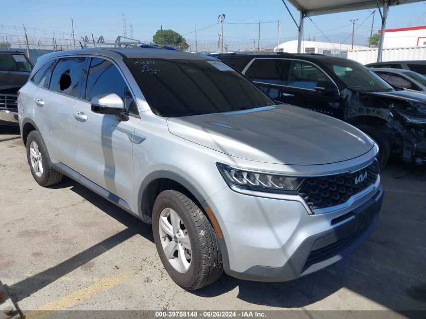 2022 KIA SORENTO LX