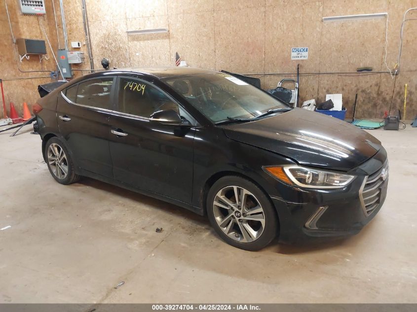 2017 HYUNDAI ELANTRA LIMITED