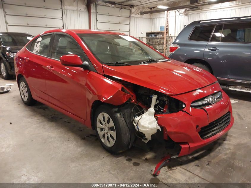 2016 HYUNDAI ACCENT SE