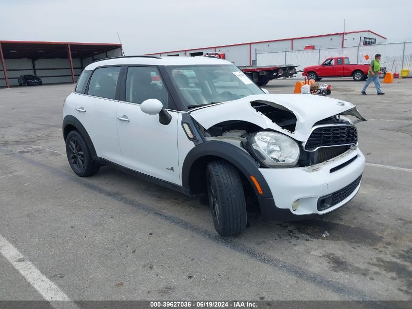 2012 MINI COOPER S COUNTRYMAN