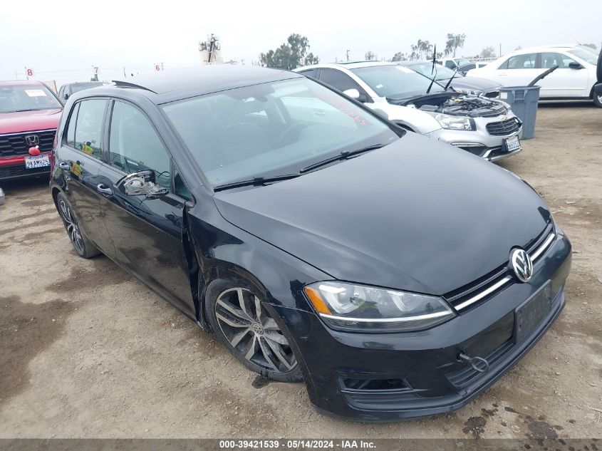 2015 VOLKSWAGEN GOLF TSI SE 4-DOOR