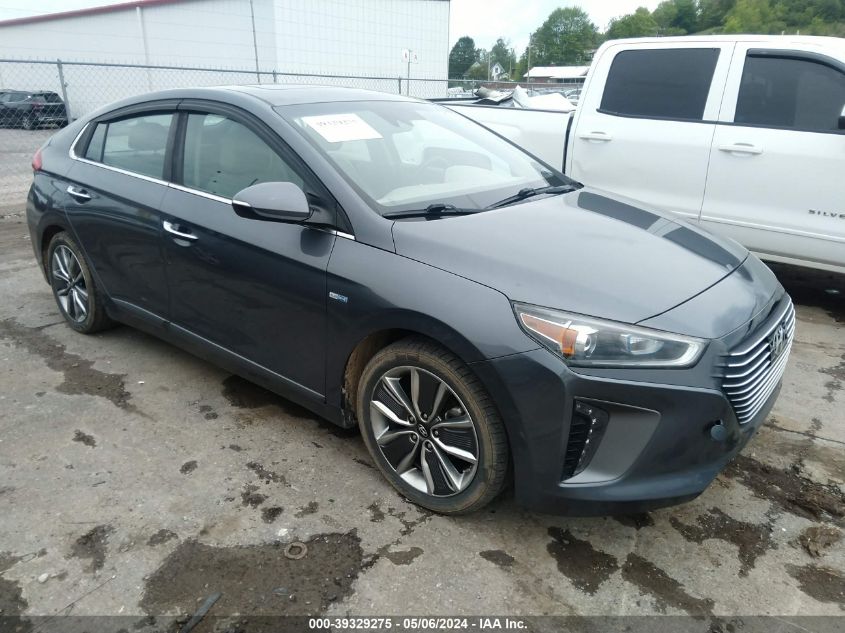 2019 HYUNDAI IONIQ HYBRID LIMITED