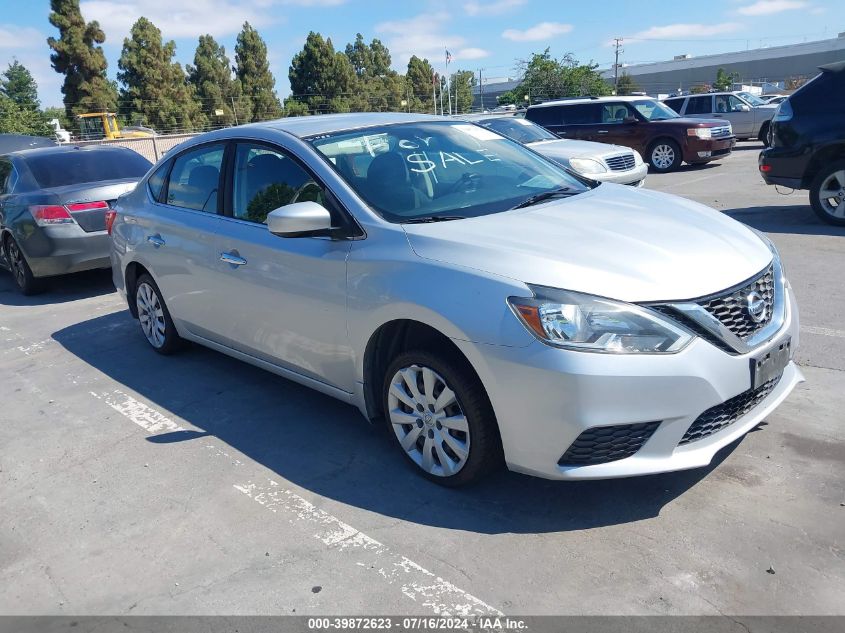 2016 NISSAN SENTRA S