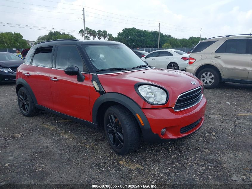 2016 MINI COUNTRYMAN COOPER