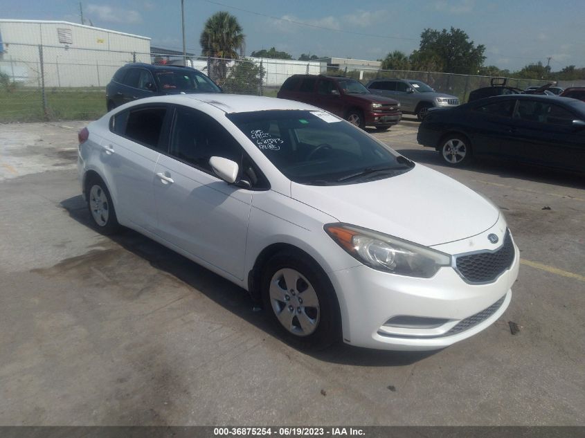 2015 KIA FORTE LX