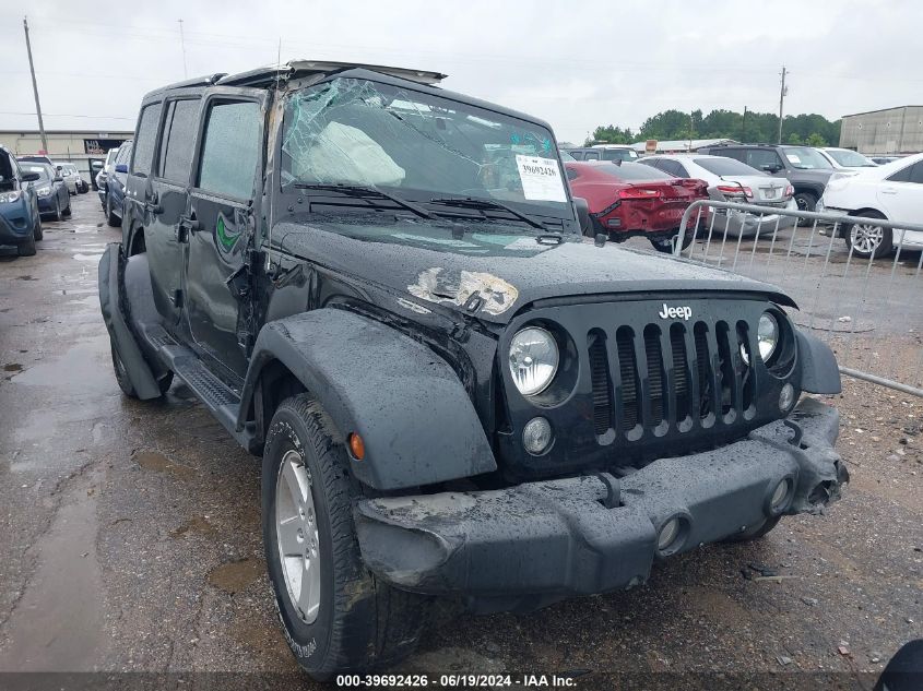 2018 JEEP WRANGLER JK UNLIMITED SPORT S 4X4