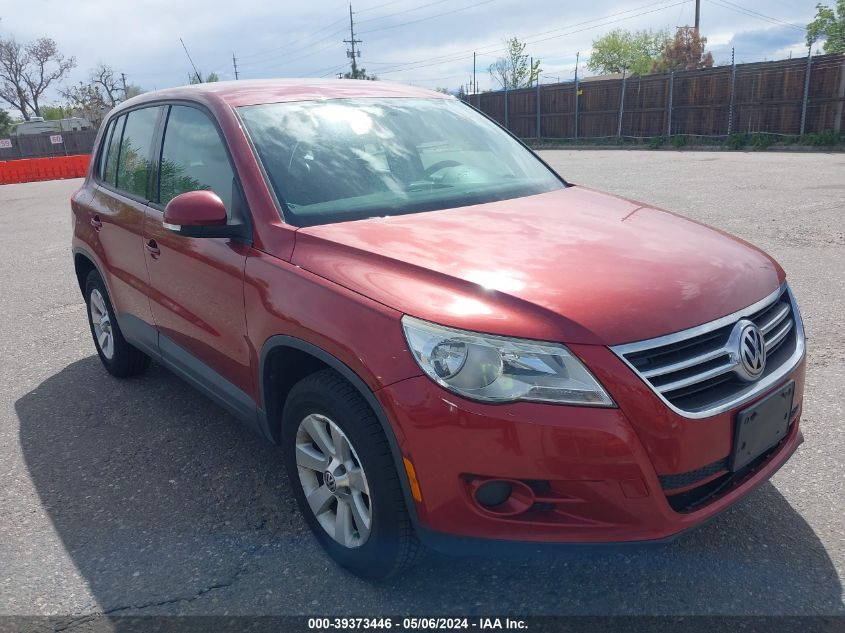 2010 VOLKSWAGEN TIGUAN S