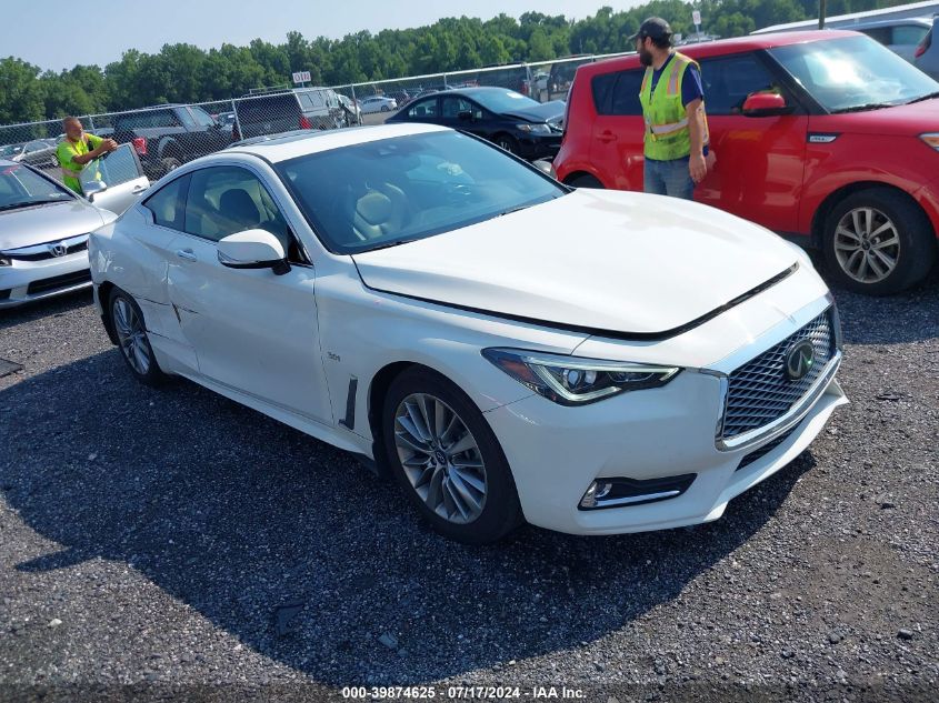 2019 INFINITI Q60 3.0T LUXE