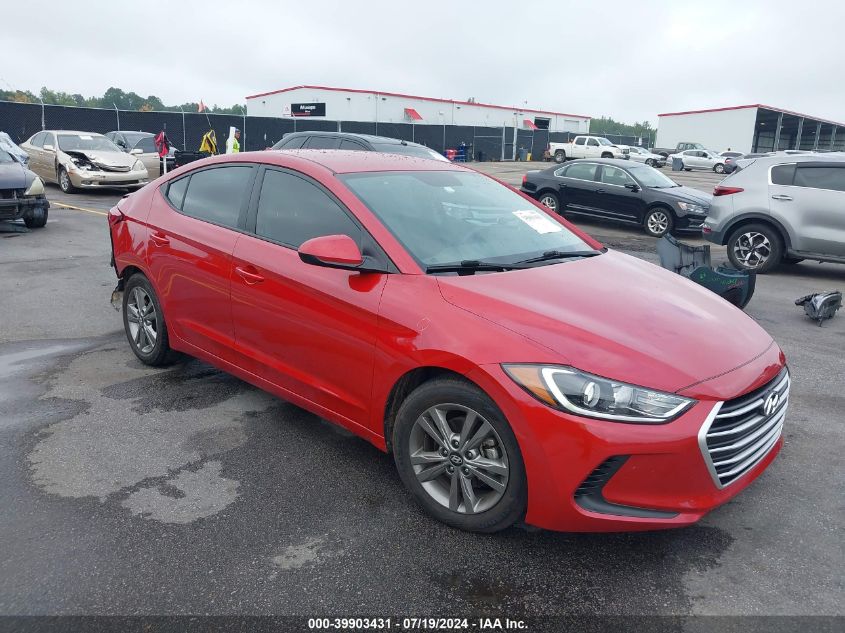 2018 HYUNDAI ELANTRA SEL