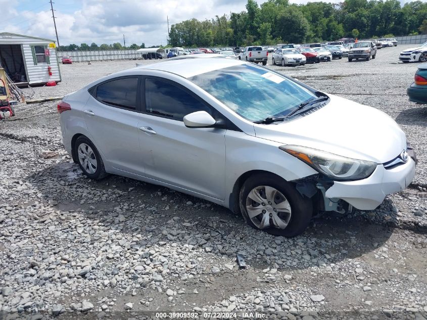 2016 HYUNDAI ELANTRA SE