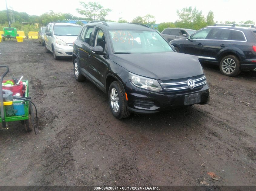 2015 VOLKSWAGEN TIGUAN S