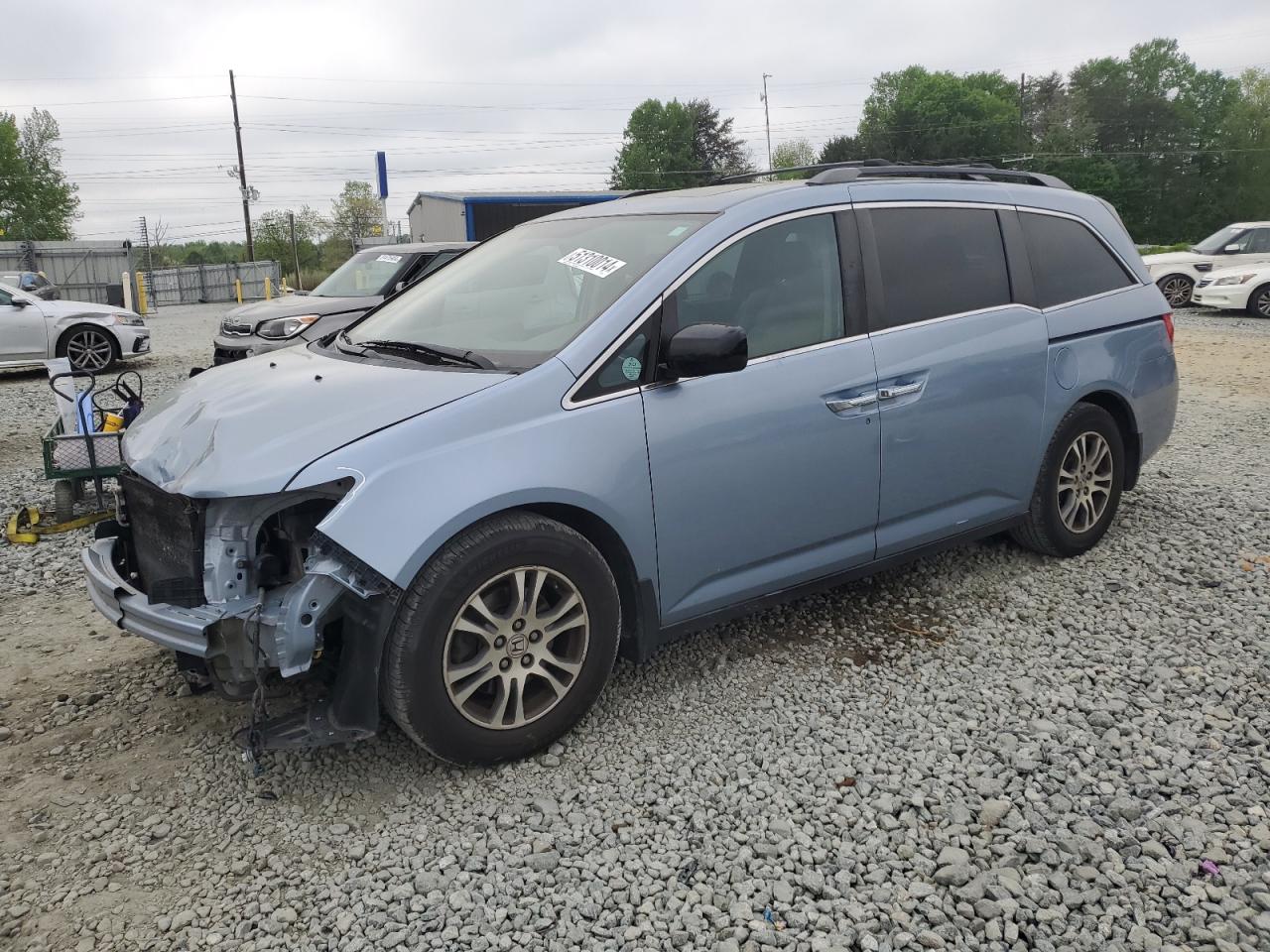 2013 HONDA ODYSSEY EXL