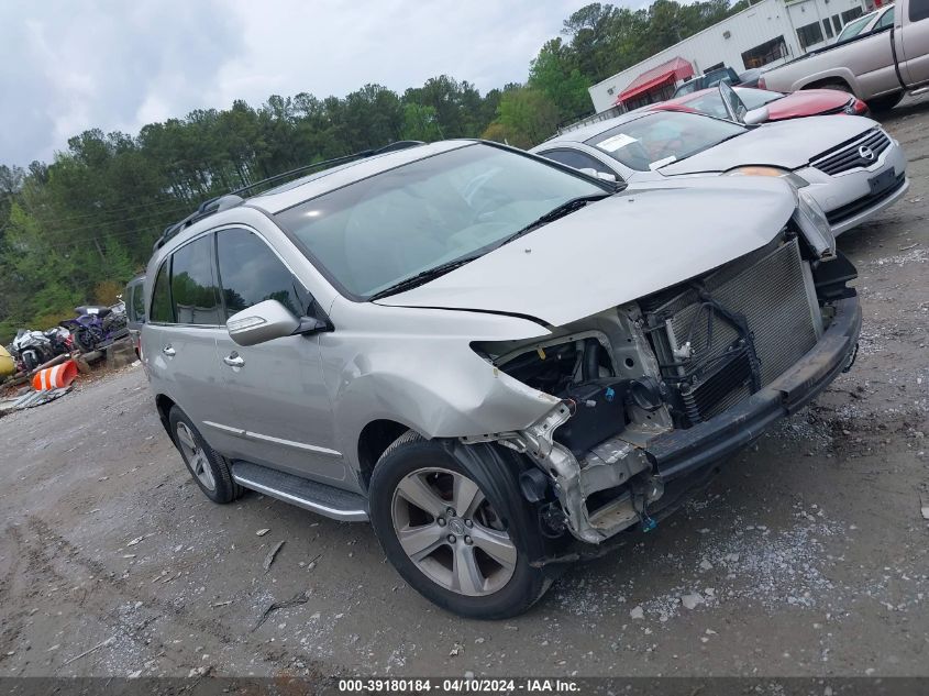 2010 ACURA MDX TECHNOLOGY PACKAGE