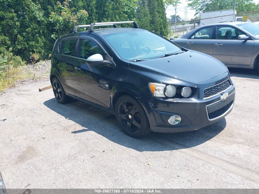 2013 CHEVROLET SONIC LTZ MANUAL