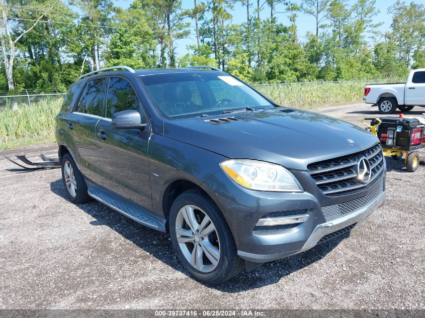 2012 MERCEDES-BENZ ML 350 BLUETEC 4MATIC