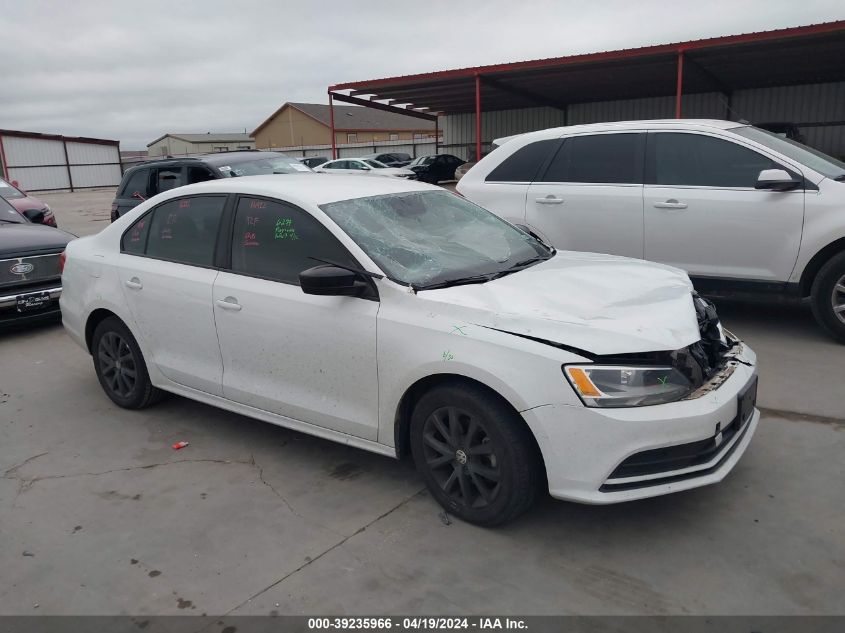 2015 VOLKSWAGEN JETTA 1.8T SE