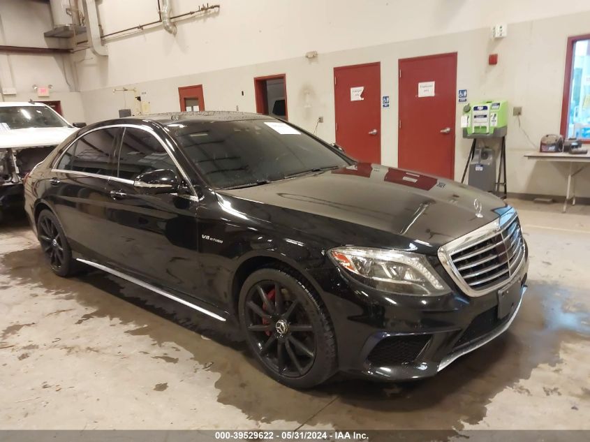 2015 MERCEDES-BENZ S 63 AMG 4MATIC