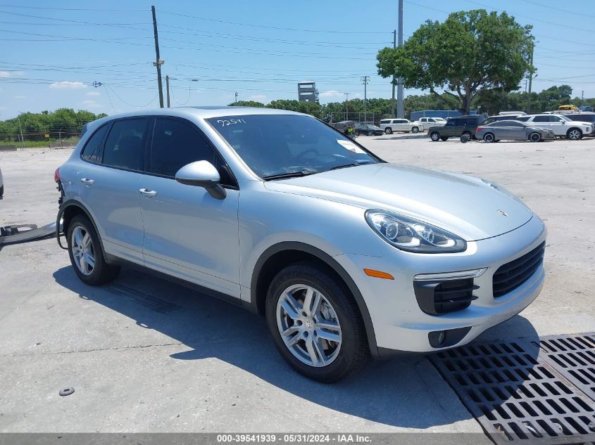 2016 PORSCHE CAYENNE