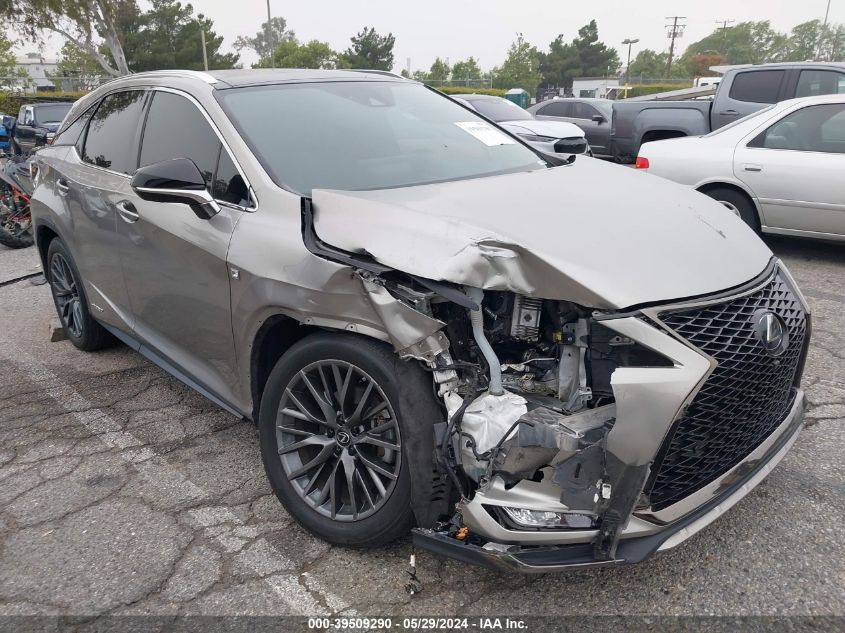 2021 LEXUS RX 450H F SPORT HANDLING