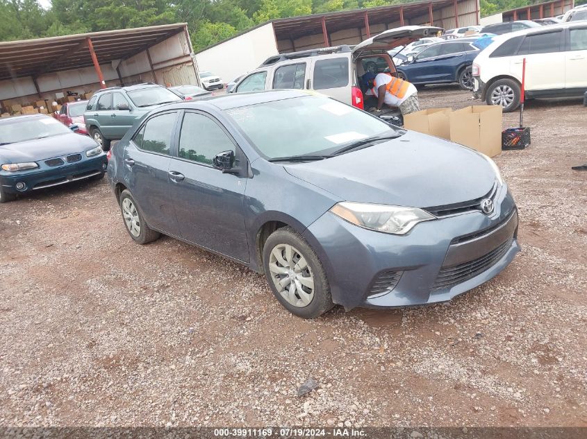 2016 TOYOTA COROLLA LE