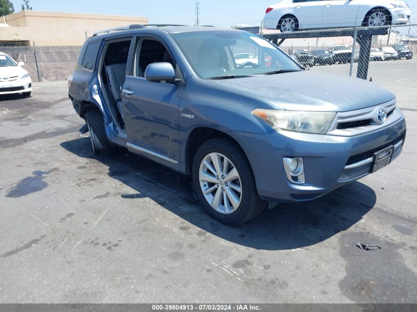 2012 TOYOTA HIGHLANDER HYBRID LIMITED V6