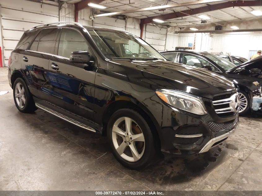 2016 MERCEDES-BENZ GLE 350 4MATIC