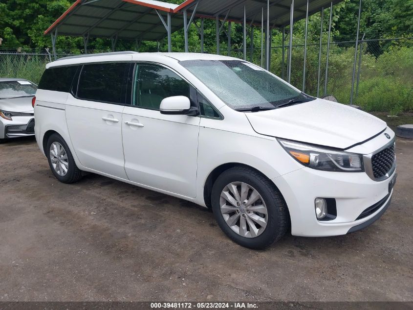 2016 KIA SEDONA EX