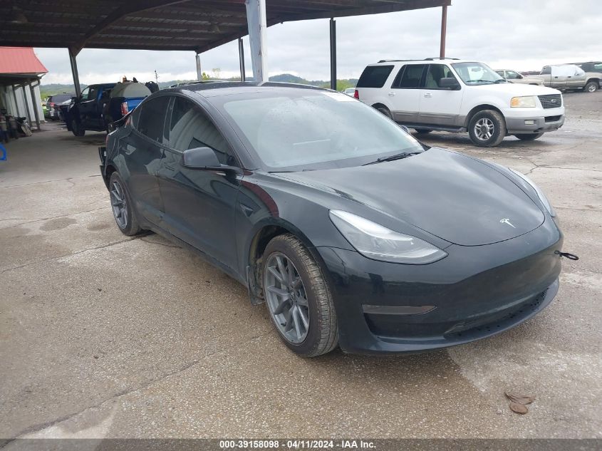 2023 TESLA MODEL 3 REAR-WHEEL DRIVE