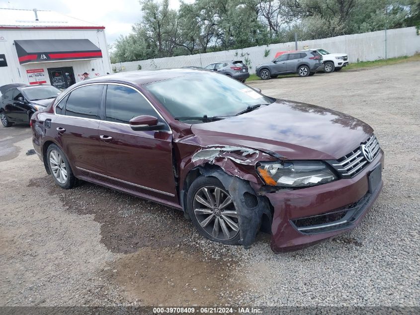 2013 VOLKSWAGEN PASSAT 2.5L SEL PREMIUM