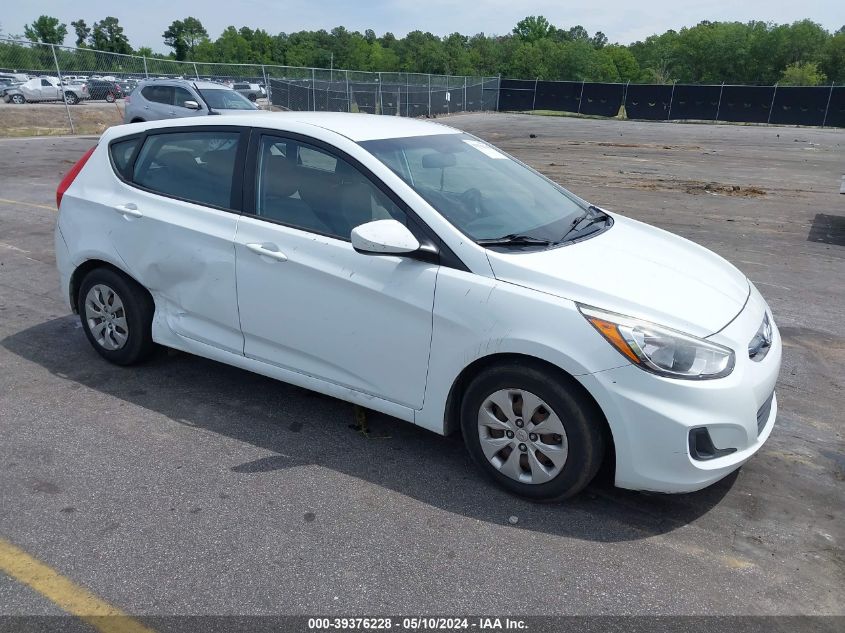 2016 HYUNDAI ACCENT SE