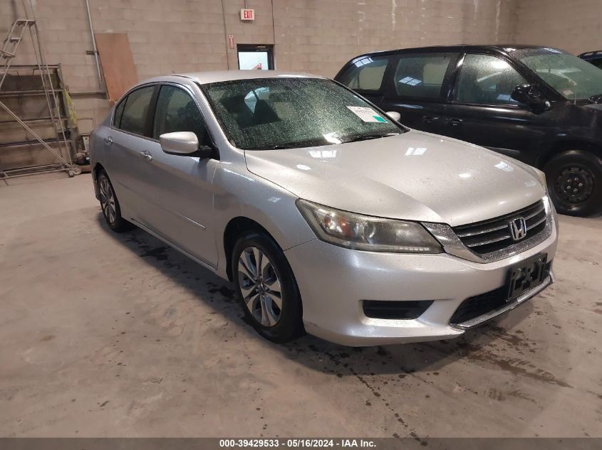 2013 HONDA ACCORD LX