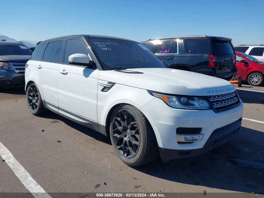 2017 LAND ROVER RANGE ROVER SPORT 3.0L V6 TURBOCHARGED DIESEL HSE TD6