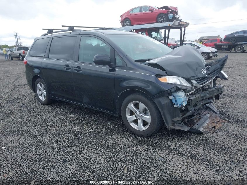 2015 TOYOTA SIENNA LE 8 PASSENGER