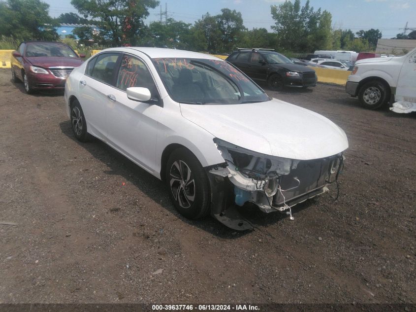 2016 HONDA ACCORD LX