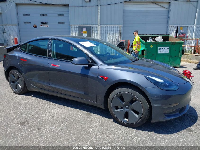 2023 TESLA MODEL 3 REAR-WHEEL DRIVE