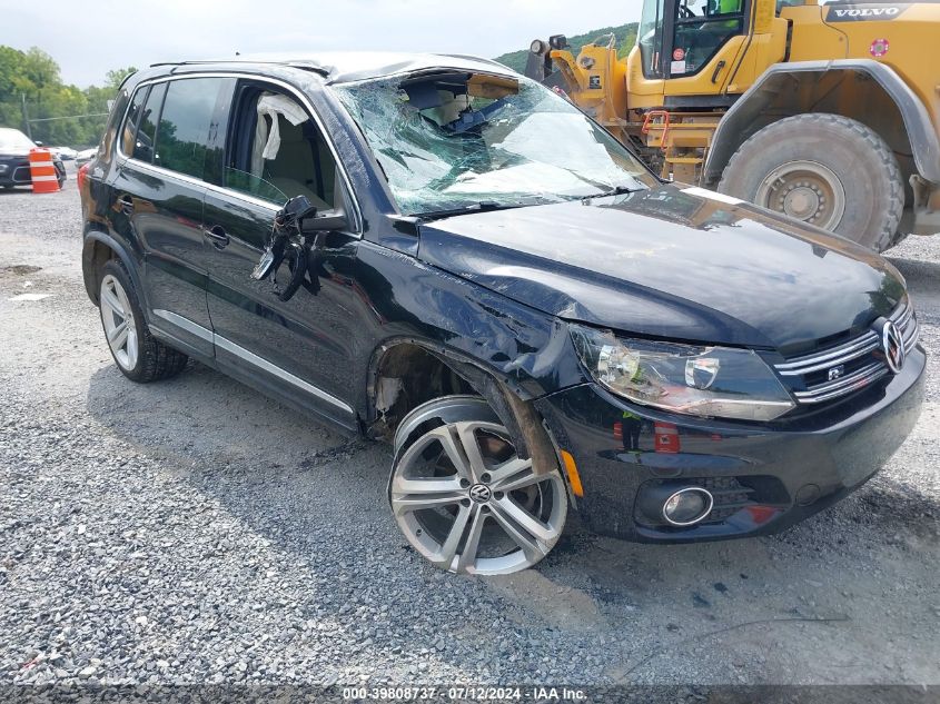 2016 VOLKSWAGEN TIGUAN R-LINE