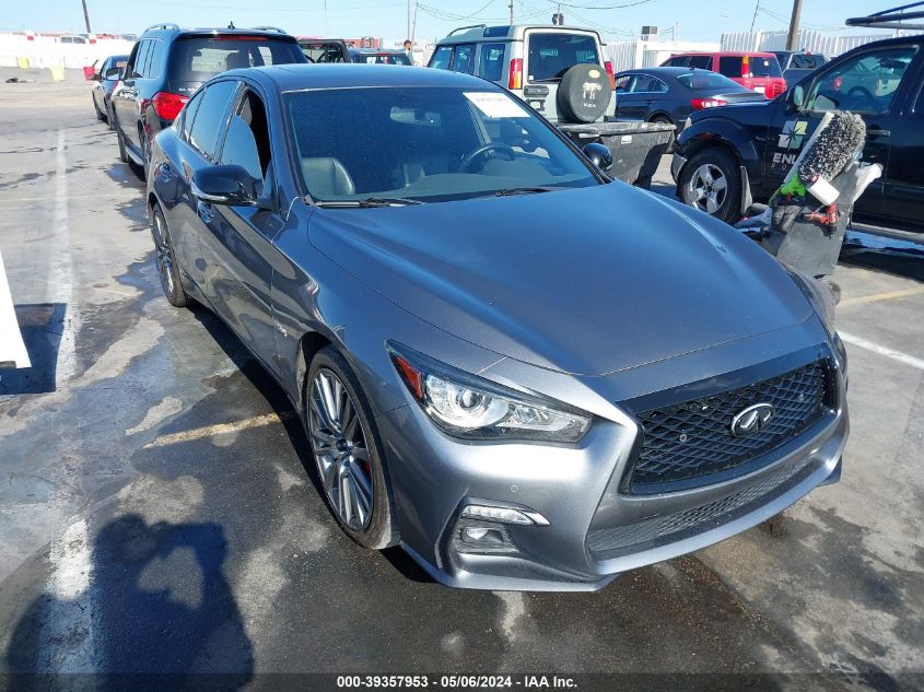 2018 INFINITI Q50 3.0T RED SPORT 400