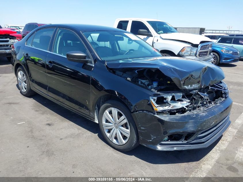 2017 VOLKSWAGEN JETTA 1.4T S