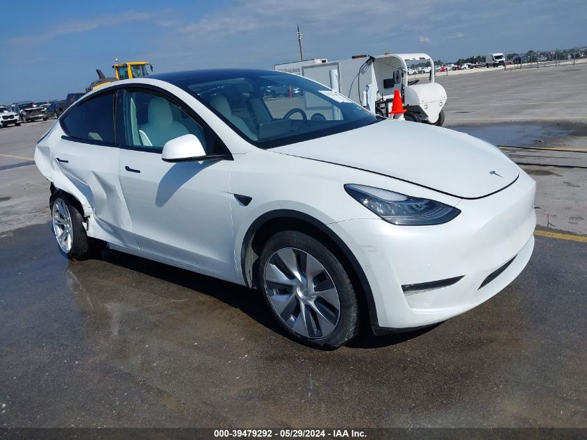 2021 TESLA MODEL Y LONG RANGE DUAL MOTOR ALL-WHEEL DRIVE