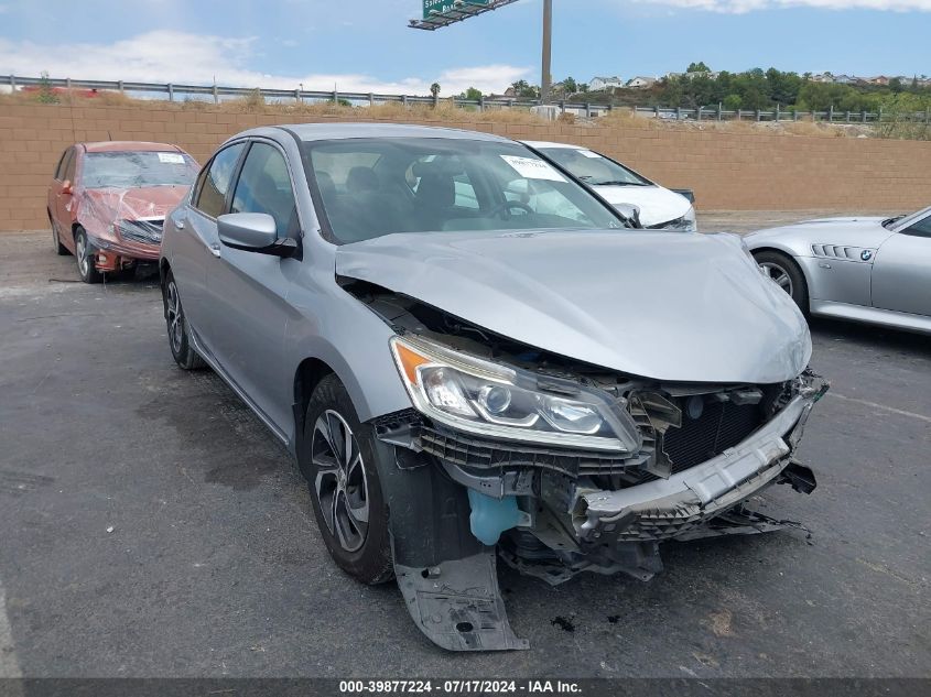 2017 HONDA ACCORD LX