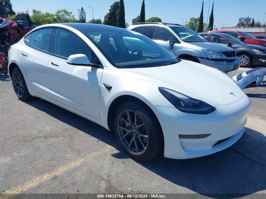 2023 TESLA MODEL 3 REAR-WHEEL DRIVE