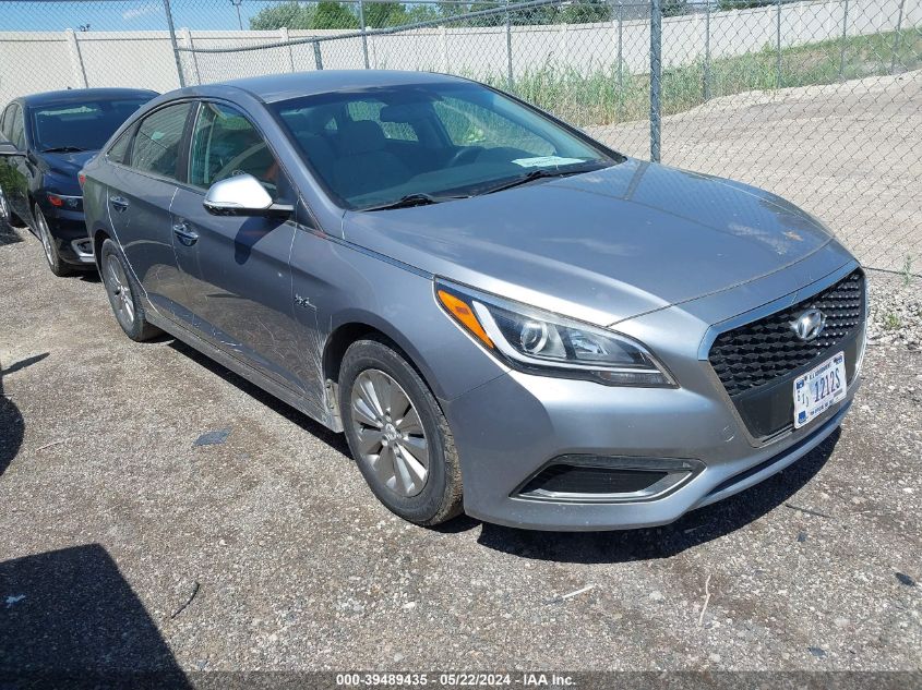 2016 HYUNDAI SONATA HYBRID/SE