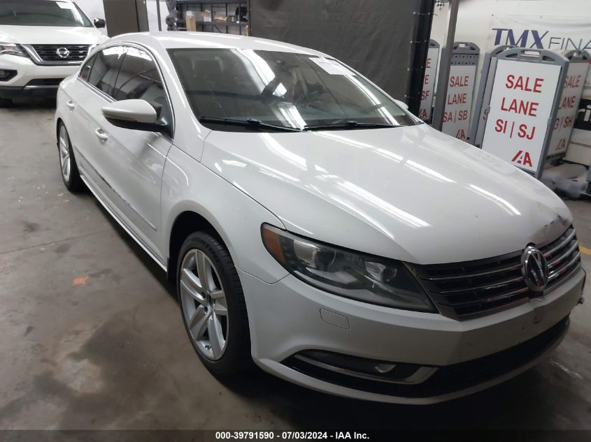 2013 VOLKSWAGEN CC 2.0T SPORT