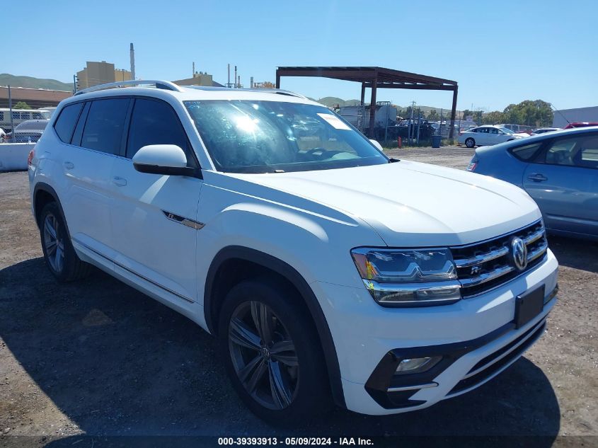 2019 VOLKSWAGEN ATLAS 3.6L V6 SE W/TECHNOLOGY R-LINE